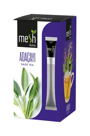 Sage Tea, box of 16 Mesh Sticks