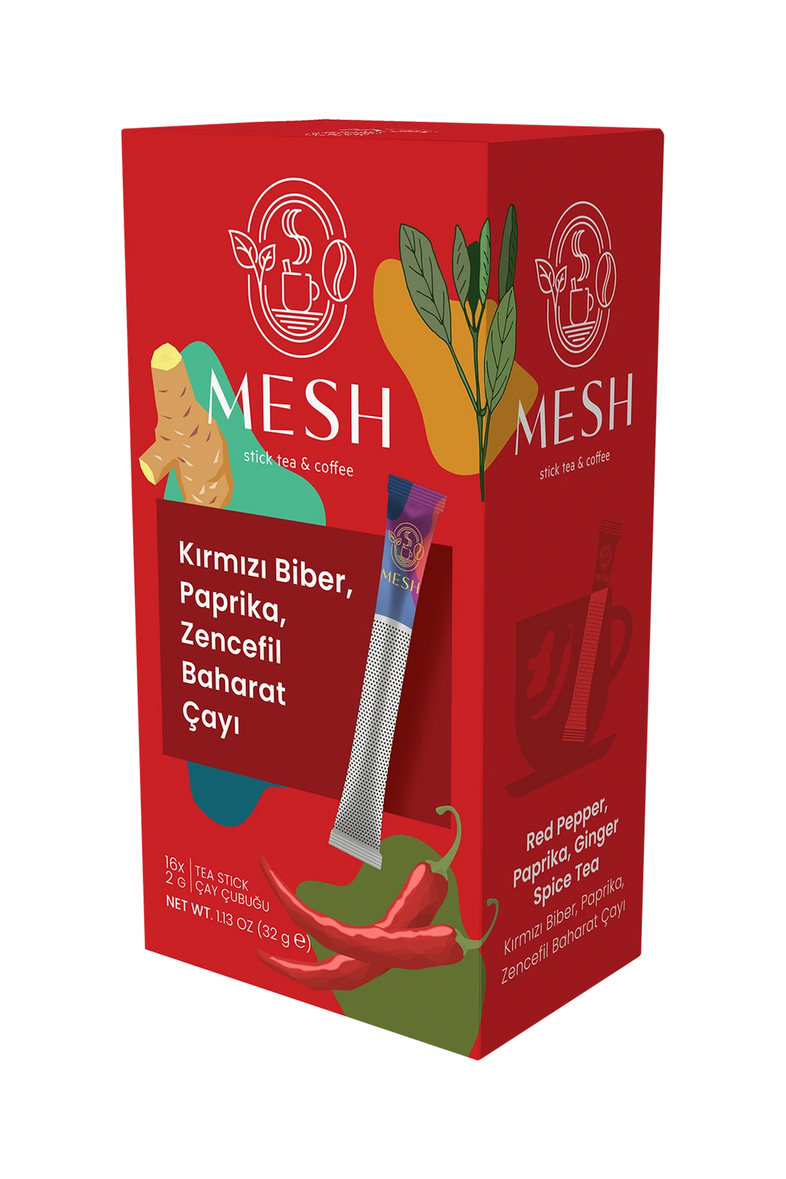 Baharat Çayı, 16'lı Mesh Stick kutusu