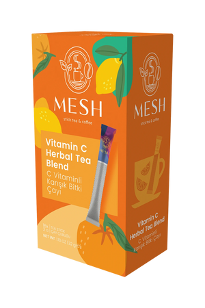 C Vitaminli Karışık Bitki Çayı, 16'lı Mesh Stick kutusu