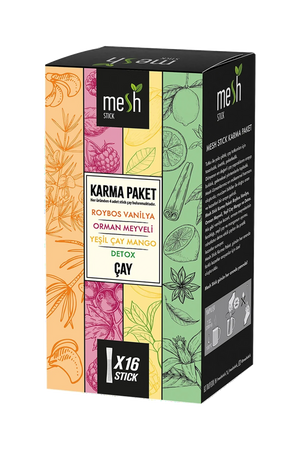 Karma Bitki Çayı, 16'lı Mesh Stick kutusu