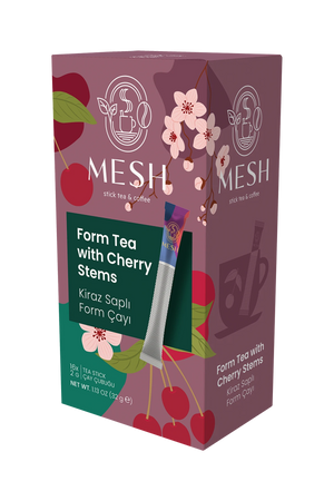 Kiraz Saplı Form Çayı, 16'lı Mesh Stick kutusu