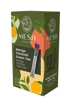 Mango Aromalı Yeşil Çay, 16'lı Mesh Stick kutusu