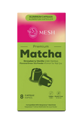 Çilek Vanilya Aromalı Matcha Kapsül