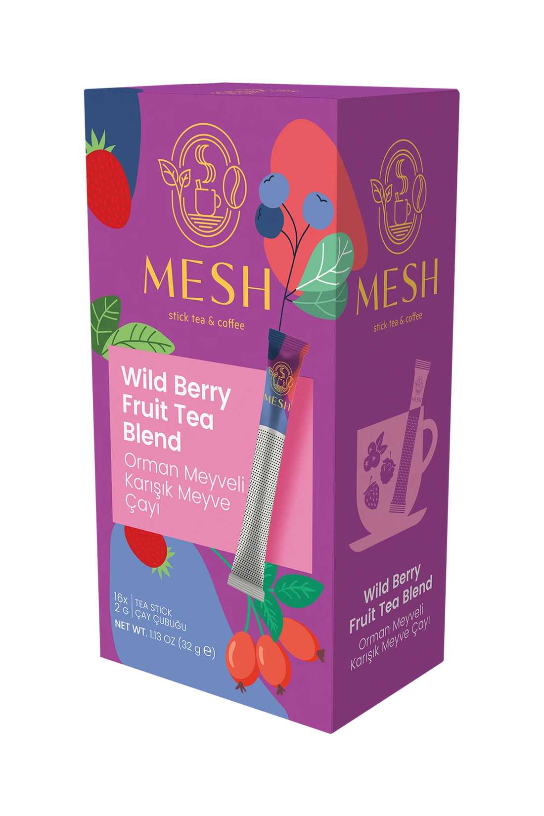 Orman Meyveli Karışık Meyve Çayı, 16'lı Mesh Stick kutusu