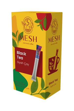 Black Tea, box of 16 Mesh Sticks