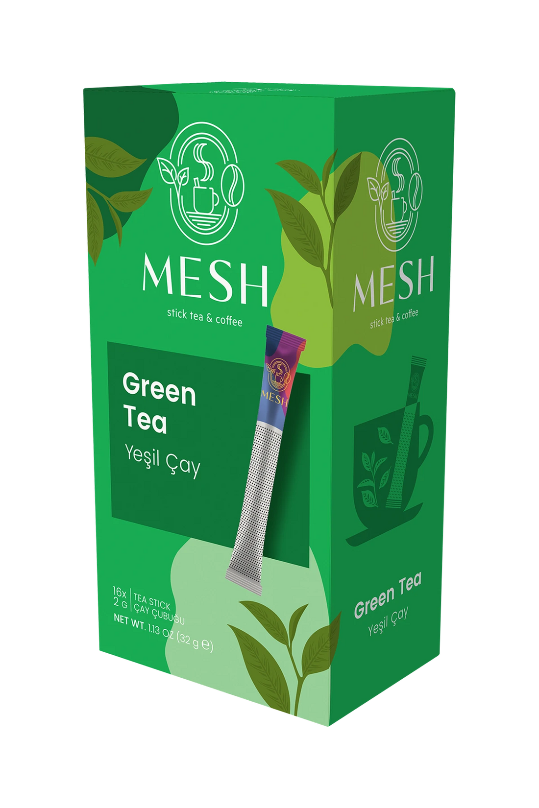 Yeşil Çay, 16'lı Mesh Stick kutusu