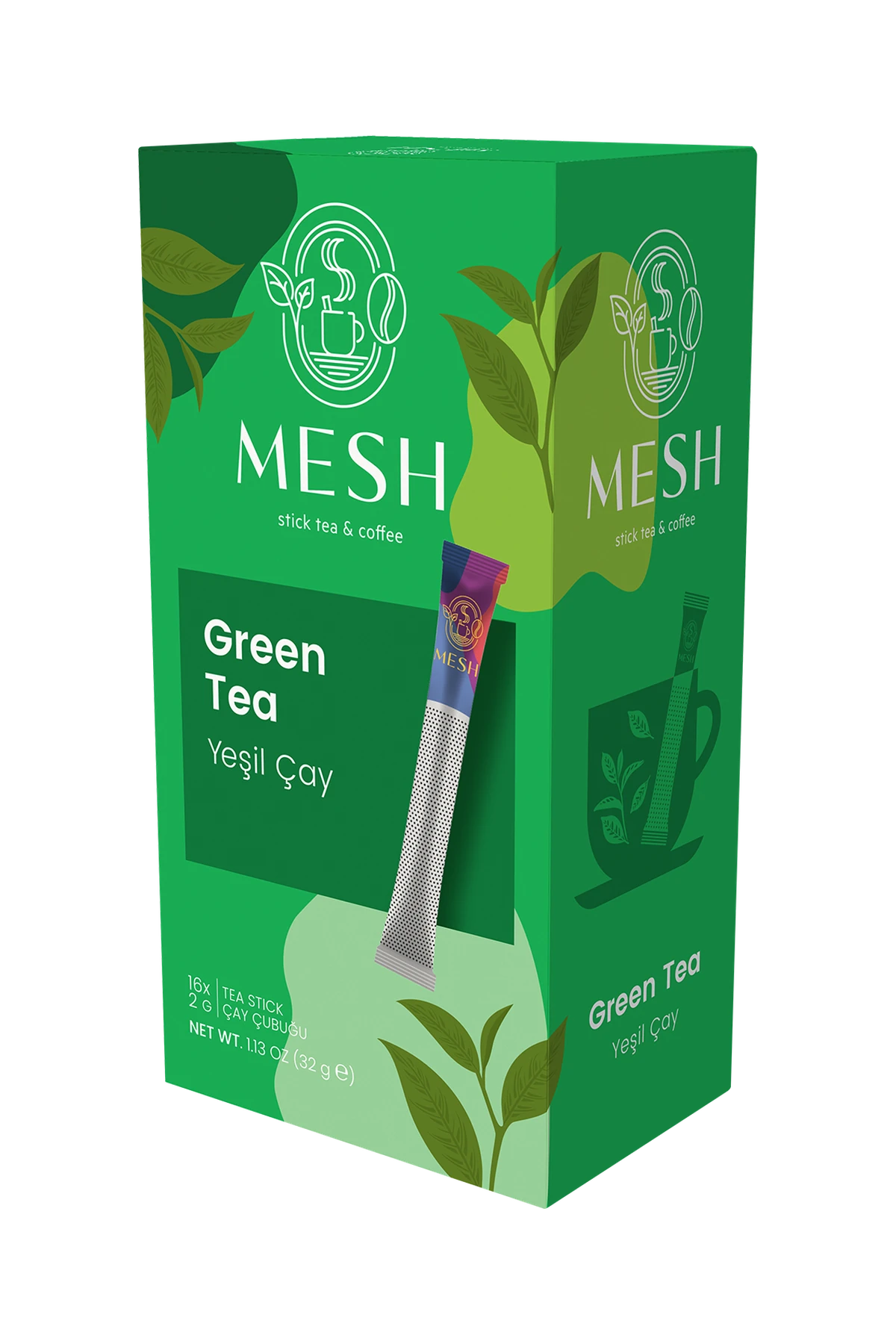 Yeşil Çay, 16'lı Mesh Stick kutusu